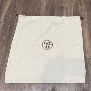 Hermès Large Drawstring Dust Bag